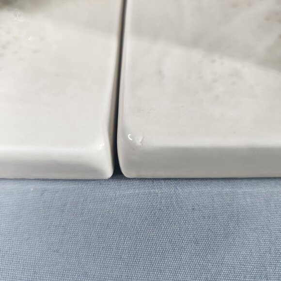 Fitz & Floyd Boy & Girl Reading Book Under Tree Bookends Japan Vintage 1976 - Picture 11 of 15